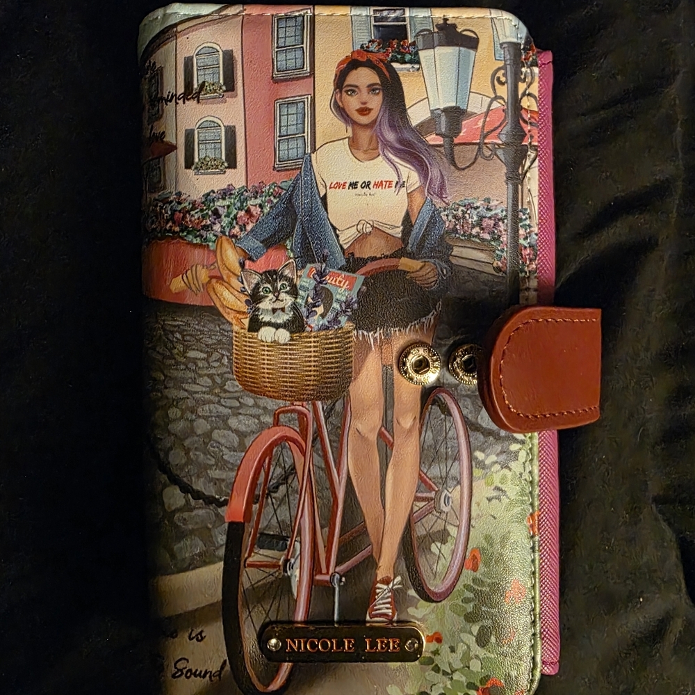 Nicole Lee Colorful Illustrated Wallet